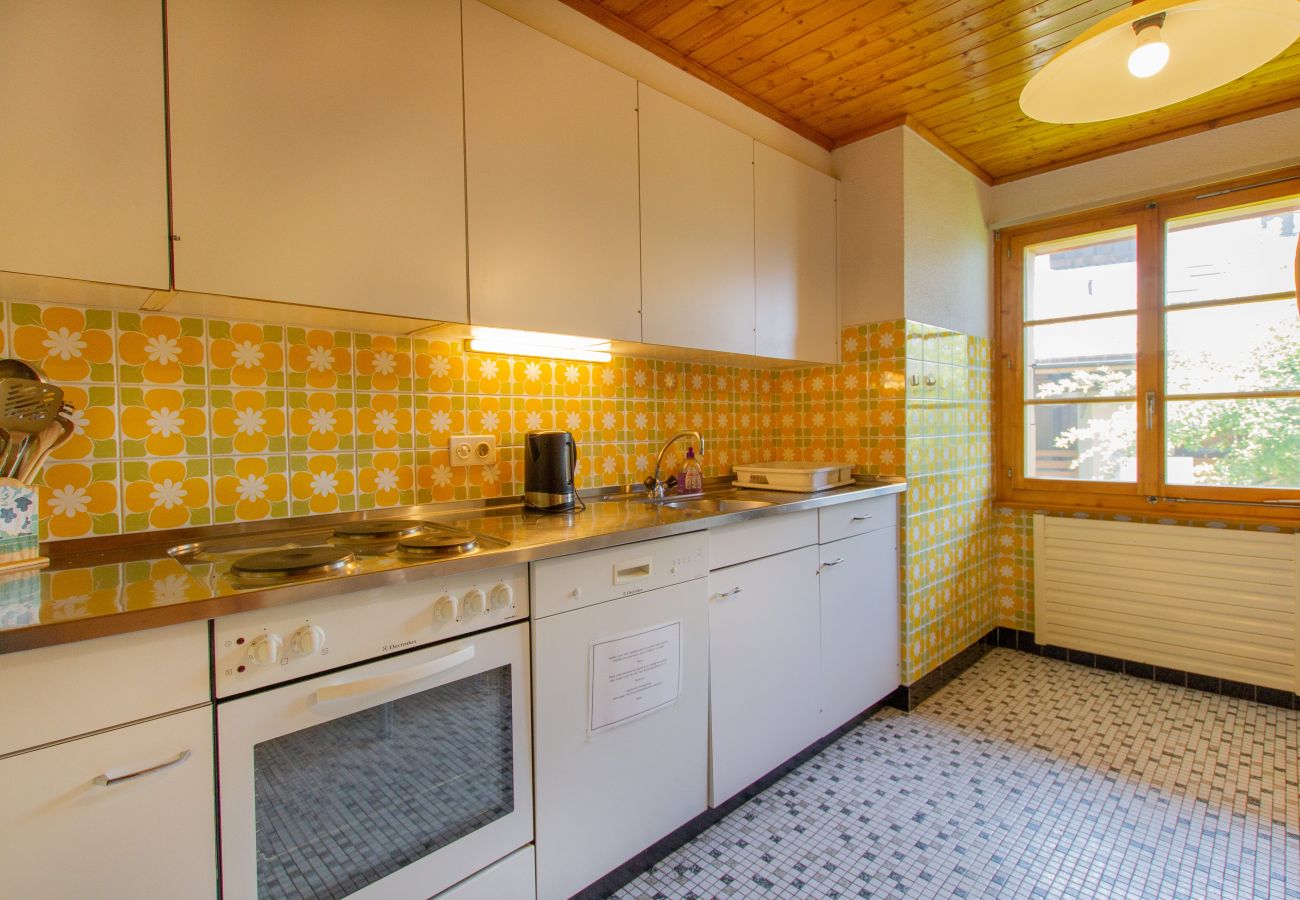 Pin Arole 2 - Verbier Location - Ferienwohnung ausgestattete Küche