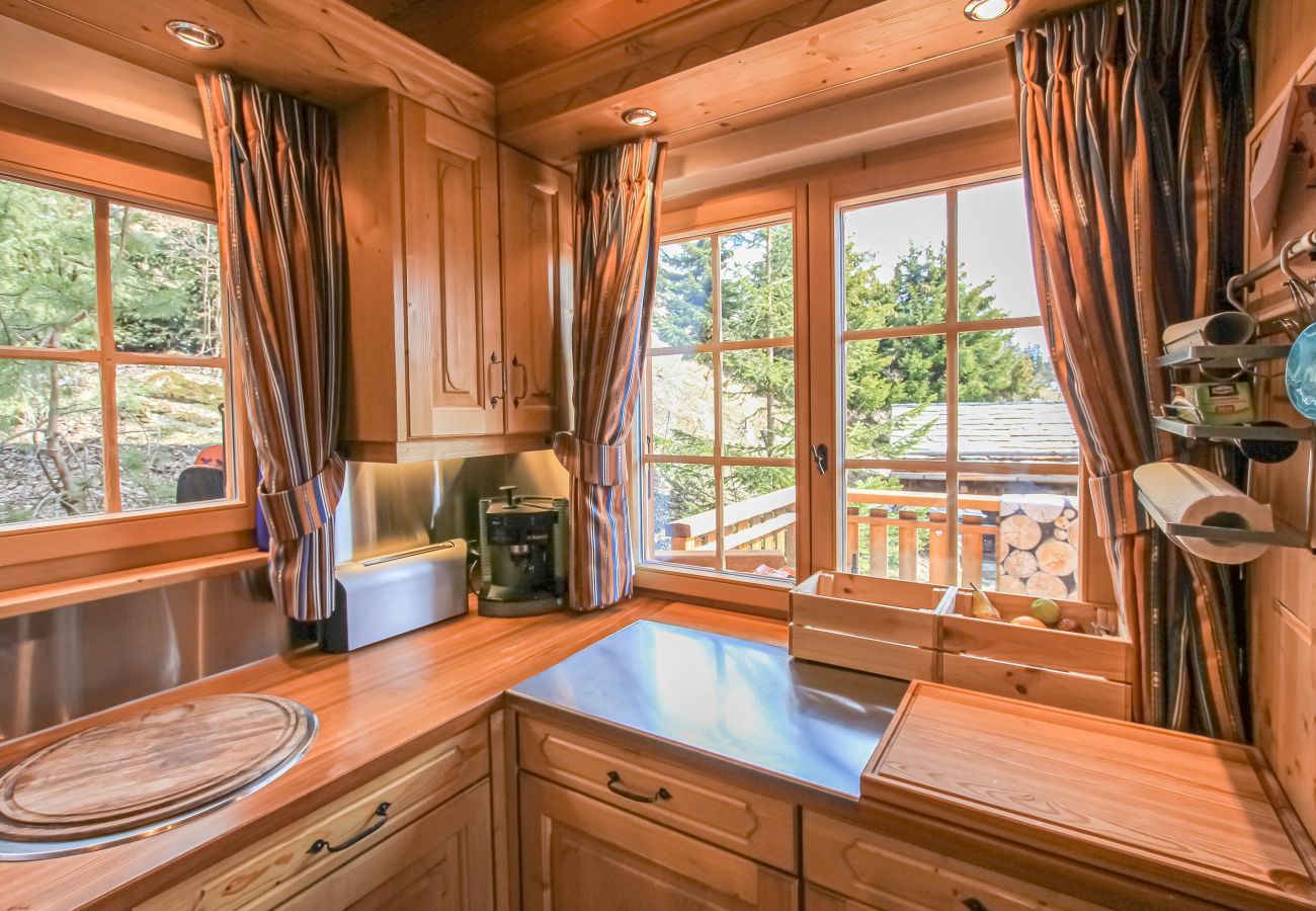 Chalet Ibex in Verbier -  Offene Küche  Offene Küche