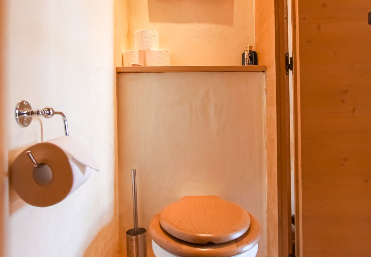 Chalet Ibex - WC im Erdgeschoss - Verbier Location ™ WC