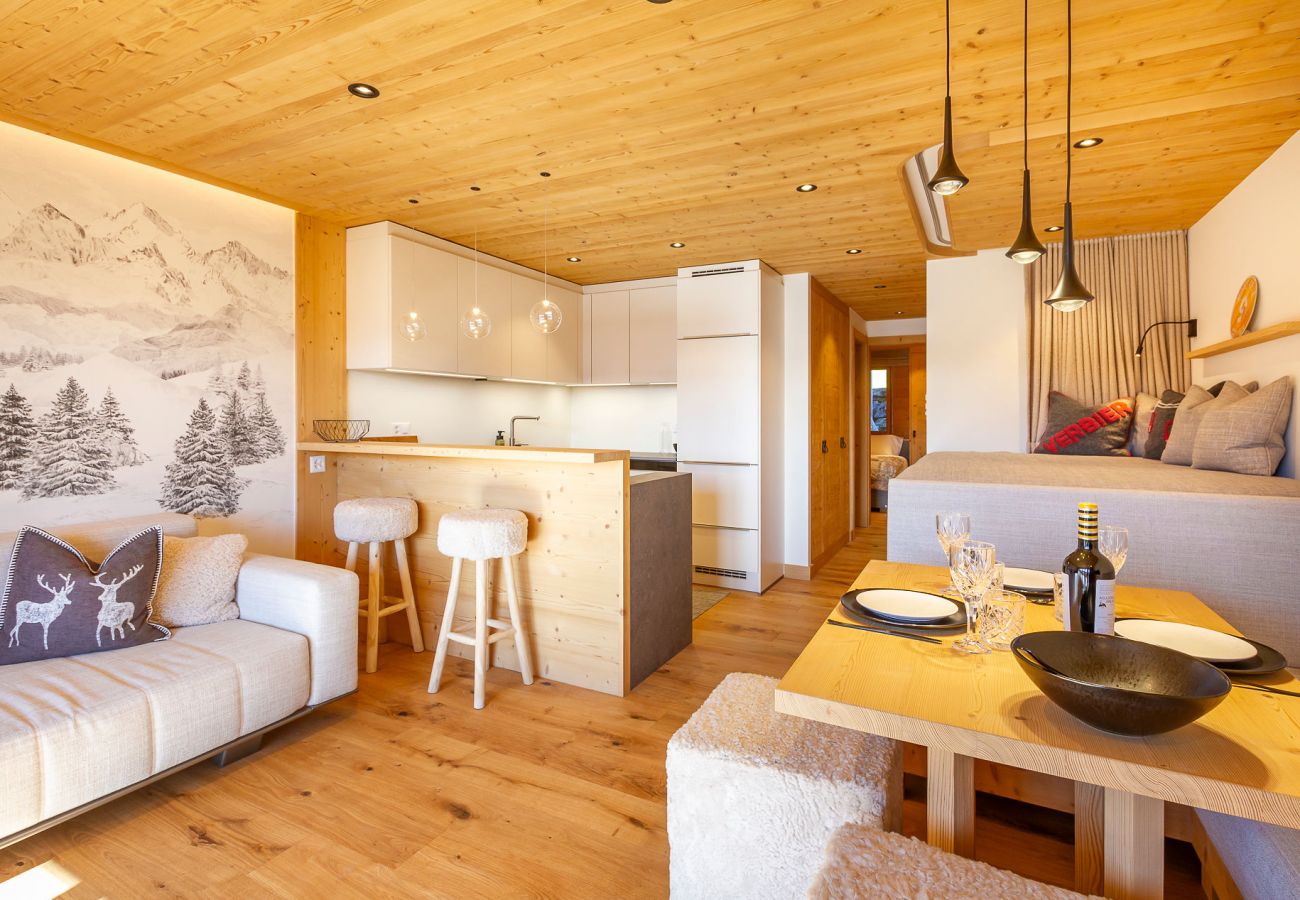 Ferienwohnung in Verbier - Les Métairies 209**** Ferienwohnung in Verbier - Les Métairies 209****