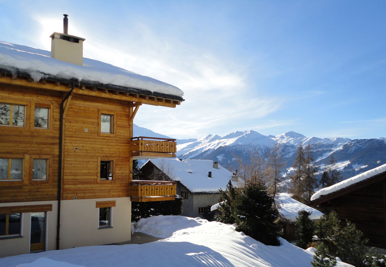 Apartement Aubépine 013 in Verbier - Building Apartement Aubépine 013 in Verbier - Building and views