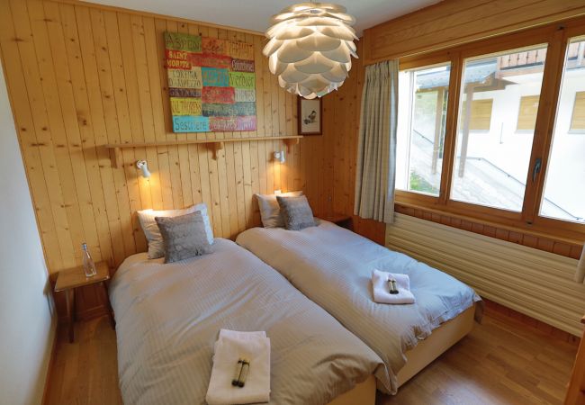 Apartement Bagnardise 12 in Verbier - twin Bedroom Apartement Bagnardise 12 in Verbier - Twin Bedroom