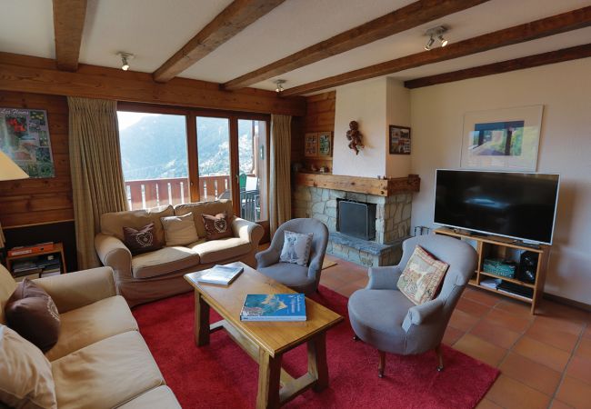 Apartement Bagnardise 12 in Verbier - Living