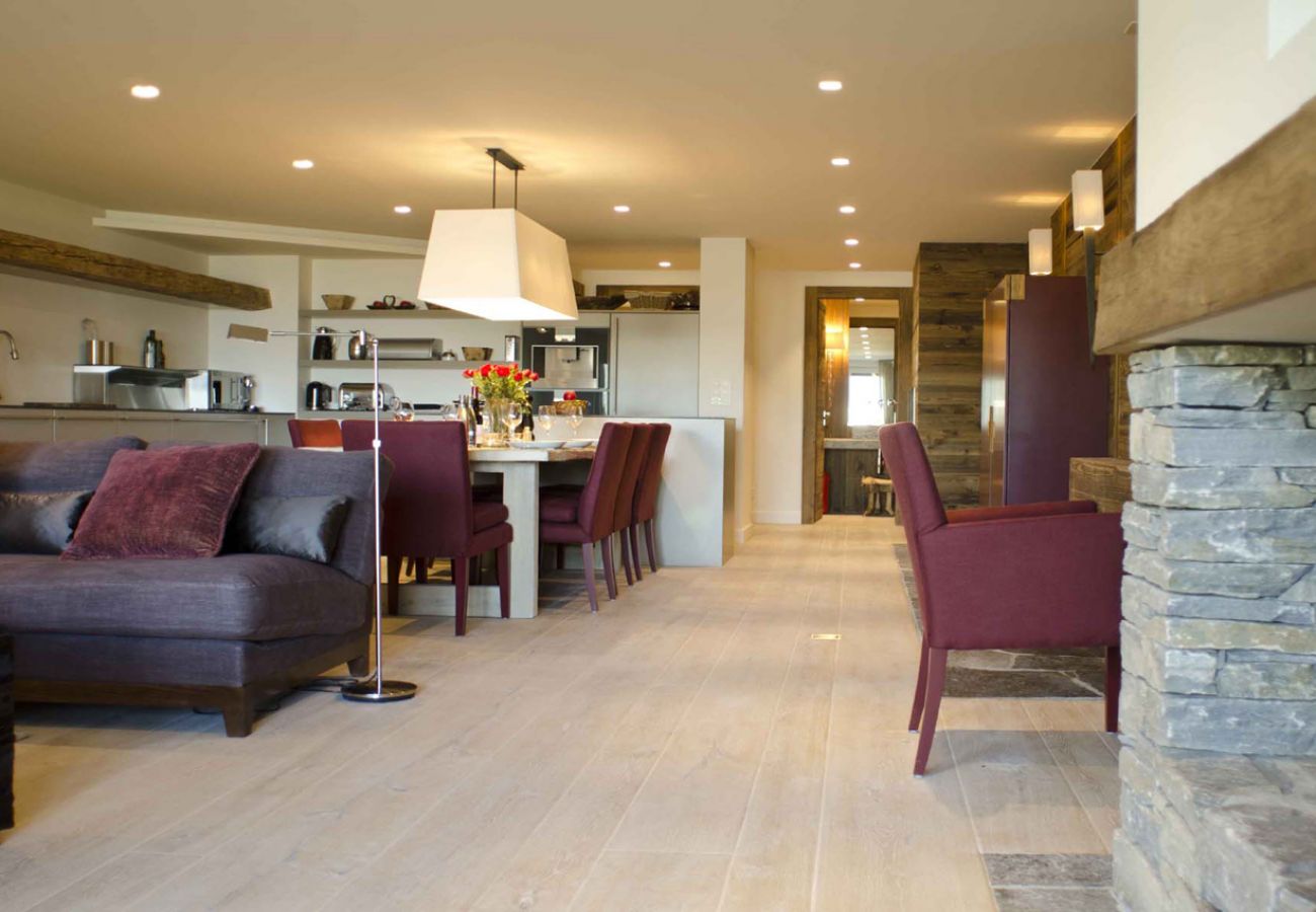 Appartement Basalte C01/02  - Salon - coin à manger - cuisine Appartement Basalte C01/02  - Salon - coin à manger - cuisine